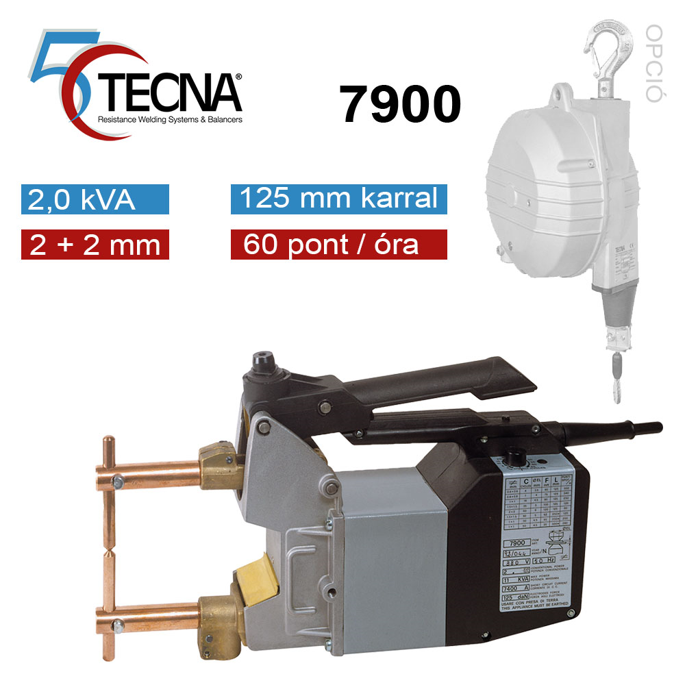 Tecna 7900 kézi ponthegesztő, 2 kVA termék fő termékképe