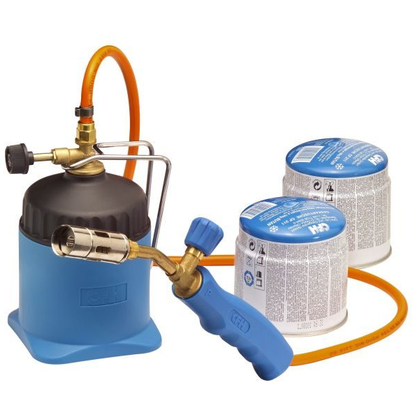 CFH LM 3000 Forrasztómester forrasztólámpa + 2 db bután gázpalack (419 ml) termék fő termékképe