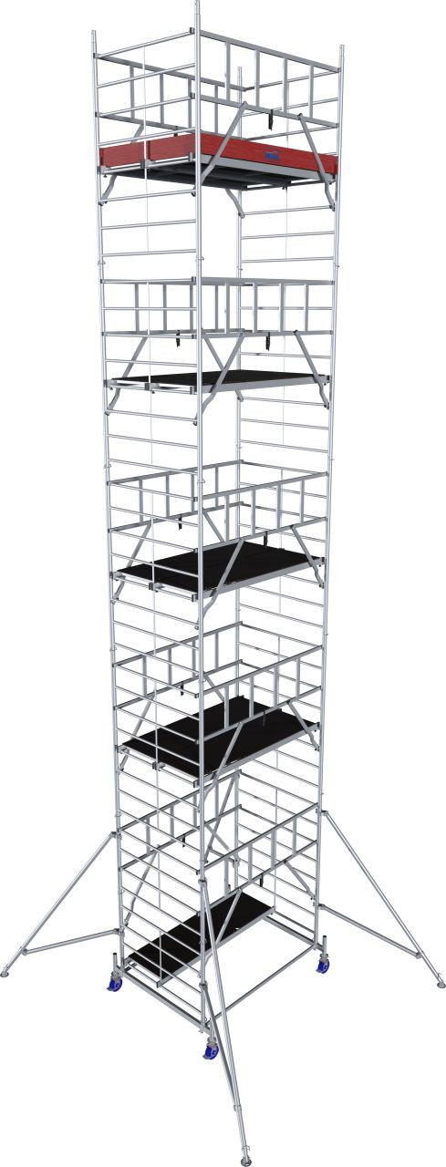 Krause ProTec XXL alumínium gurulóállvány, széles kivitel, munkamagasság: 11.3 m termék fő termékképe