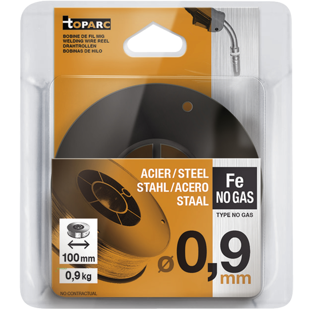 GYS Porbeles hegesztő huzal, 0.9 mm, 0.9 kg/tekercs termék fő termékképe