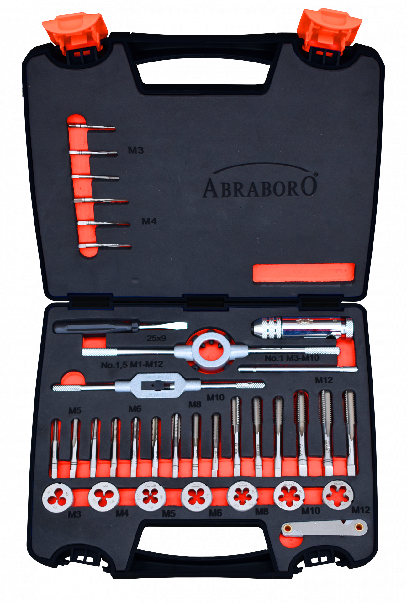 Abraboro HSS-G 33 részes menetszerszám készlet termék fő termékképe