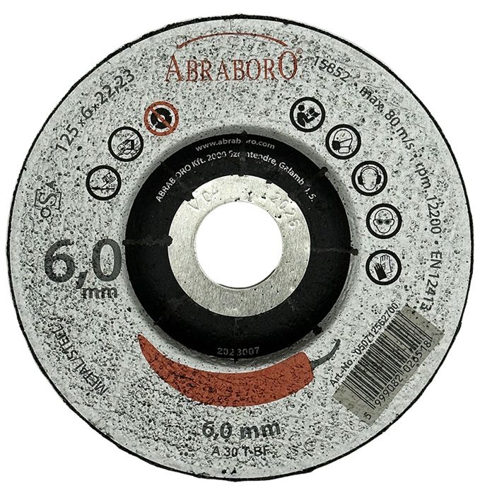 Abraboro 150 x 6.0 x 22 mm CHILI fémtisztító korong, 5 db/csomag termék fő termékképe