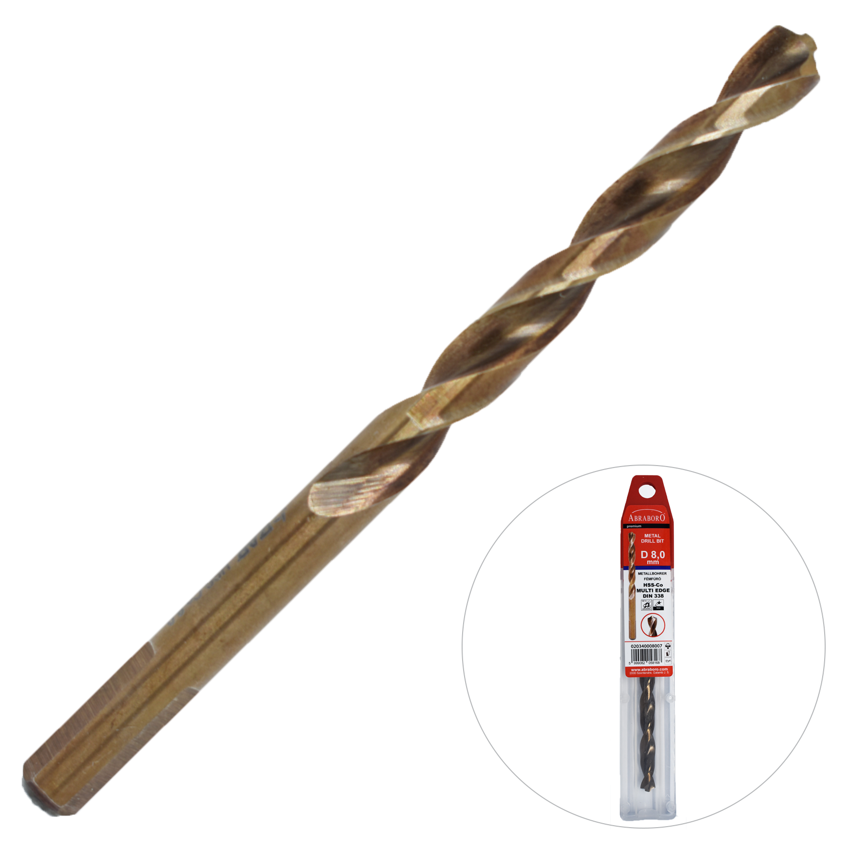 Abraboro 11,5 x 142 / 94 HSS-Co MULTI-EDGE fémfúró termék fő termékképe