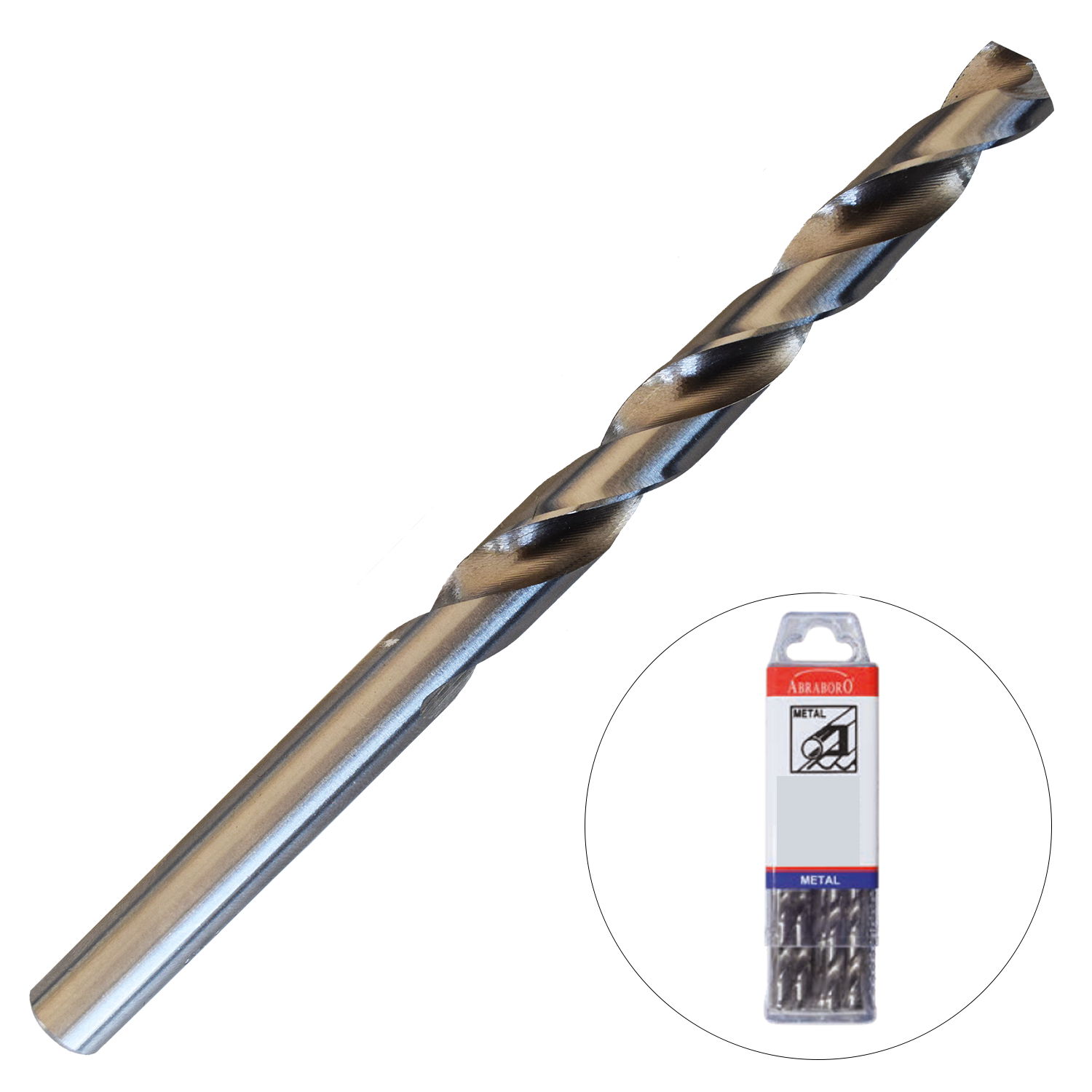 Abraboro 7.8 x 117 / 75 mm HSS-GS fémfúró X-Pack, 10 db/csomag termék fő termékképe