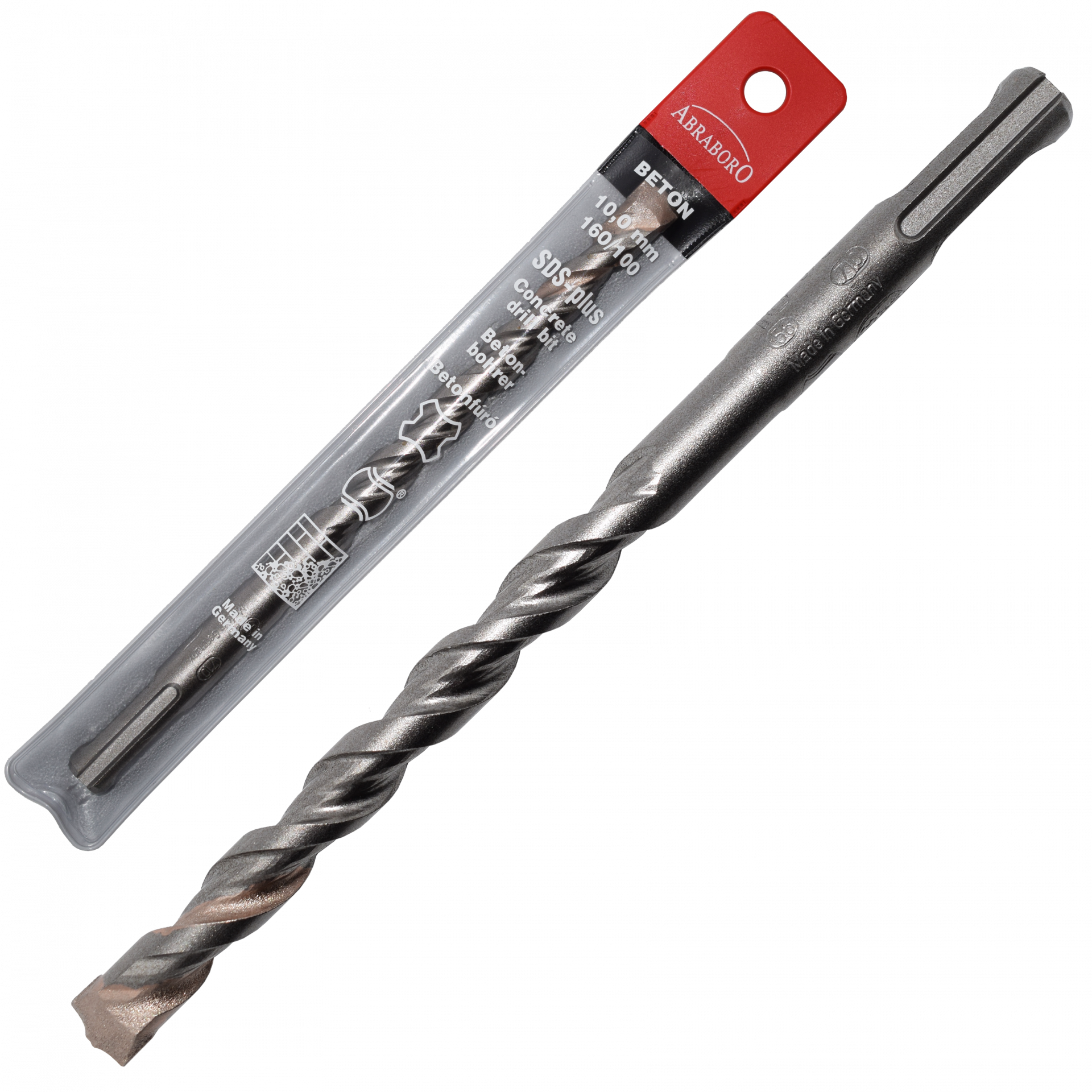 Abraboro 8 x 310 / 250 mm SDS-plus TWIXX betonfúró műanyag tasakban termék fő termékképe