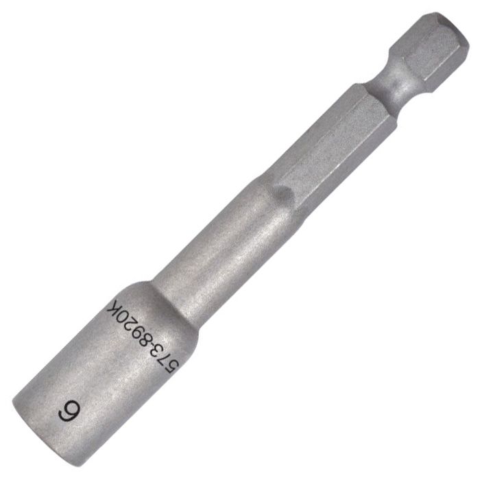 KENNEDY 6 mm x 65 mm mágneses hatlapú csavarozófej 1/4" DR termék fő termékképe