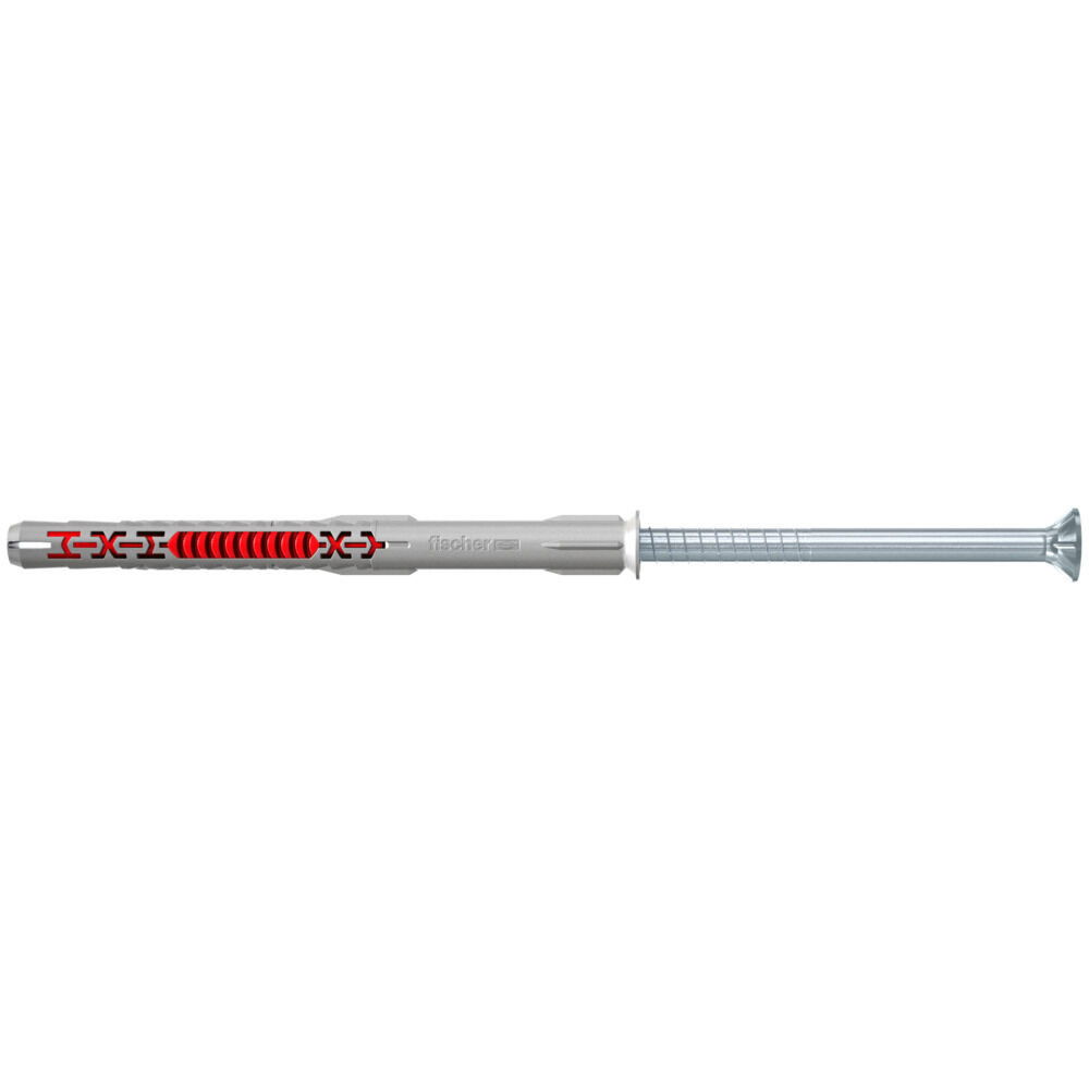 Fischer DuoXpand 10x140 T rögzítődübel cinkkel galvanizált acél, süllyesztett fejű csavarral, 50 db/csomag termék fő termékképe