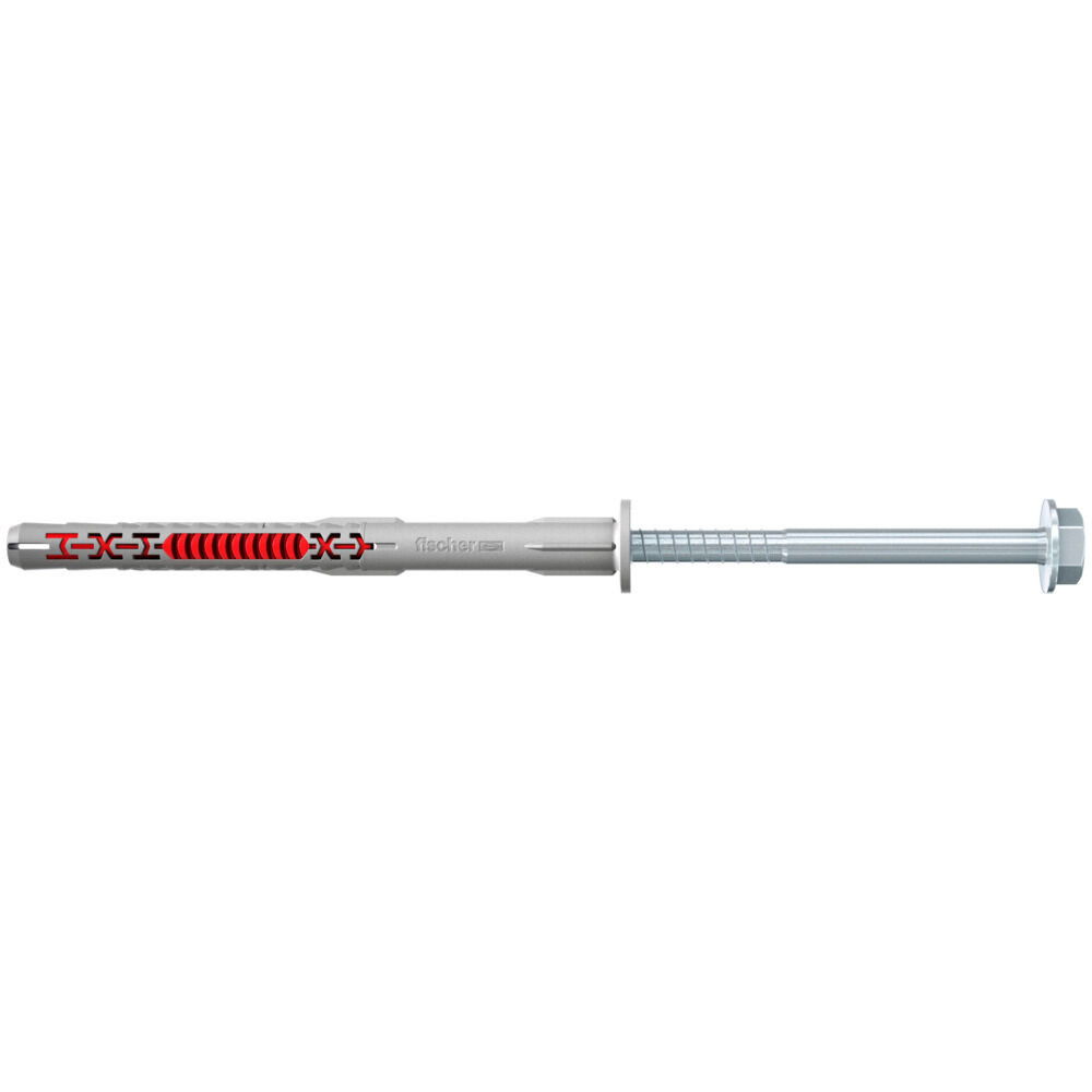 Fischer DuoXpand 8x100 FUS rögzítődübel cinkkel galvanizált acél, hatlapfejű csavarral, 50 db/csomag termék fő termékképe